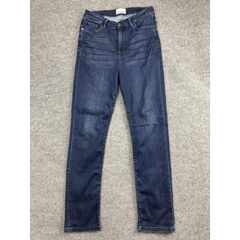 DUER Jeans Mens 29x29 Medium Wash‎ Blue Slim Tapered Stretch Denim Pants Casual
